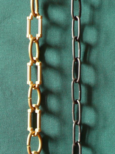Chaine bronze ou fer réf. 134